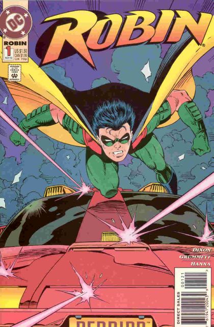 Robin, Vol. 2 Outcast |  Issue#1A | Year:1993 | Series: Robin | Pub: DC Comics | Direct Edition