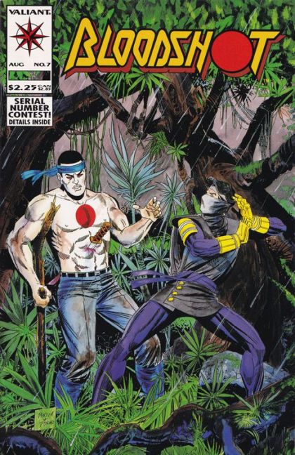 Bloodshot, Vol. 1 The Unkindest Cut of All |  Issue#7 | Year:1993 | Series:  | Pub: Valiant Entertainment | Don Perlin Regular Cover