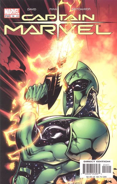 Captain Marvel, Vol. 6 Six |  Issue#14A | Year:2003 | Series:  | Pub: Marvel Comics | Direct Edition