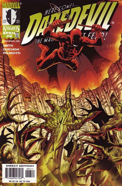 Daredevil, Vol. 2 Guardian Devil |  Issue#6A | Year:1999 | Series: Daredevil | Pub: Marvel Comics | Joe Quesada Regular