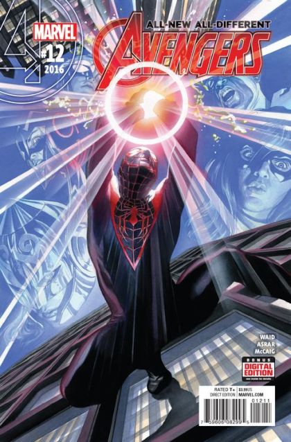 All-New, All-Different Avengers, Vol. 1  |  Issue#12A | Year:2016 | Series: Avengers | Pub: Marvel Comics | Alex Ross Regular Cover