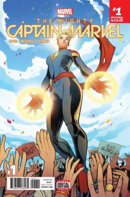 The Mighty Captain Marvel Alien Nation, Part 1 |  Issue#1A | Year:2017 | Series:  | Pub: Marvel Comics | Regular Elizabeth Torque Cover