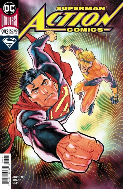 Action Comics, Vol. 3 Booster Shot, Part I |  Issue#993B | Year:2017 | Series: Superman | Pub: DC Comics | Francis Manapul Variant