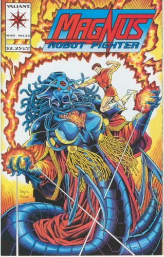 Magnus Robot Fighter, Vol. 1 Holocaust 4002, Part 2: The Invasion Of North Am |  Issue#22 | Year:1992 | Series: Magnus Robot Fighter | Pub: Valiant Entertainment |