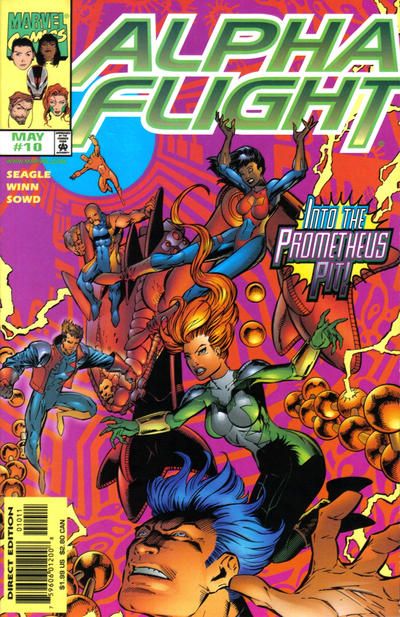 Alpha Flight, Vol. 2 Small Sacrifices |  Issue#10A | Year:1998 | Series: Alpha Flight | Pub: Marvel Comics | Direct Edition