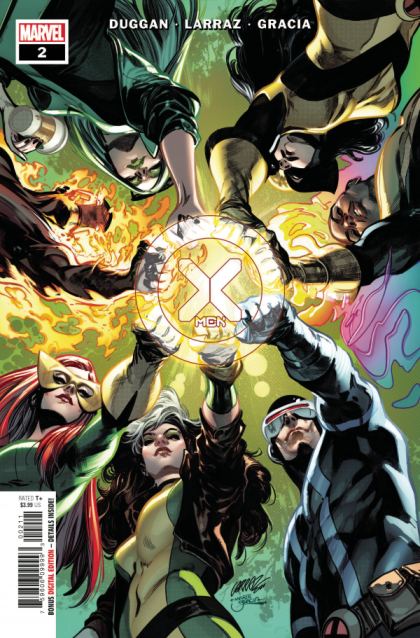 X-Men, Vol. 5 Fearless, Chapter Two: Catching the Wave |  Issue#2A | Year:2021 | Series: X-Men | Pub: Marvel Comics | Pepe Larraz Regular Cover
