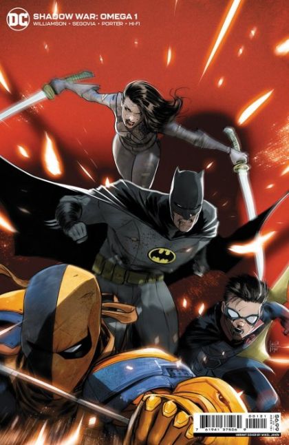 Shadow War: Omega Shadow War: Omega |  Issue#1B | Year:2022 | Series:  | Pub: DC Comics | Mikel Janin Card Stock Cover