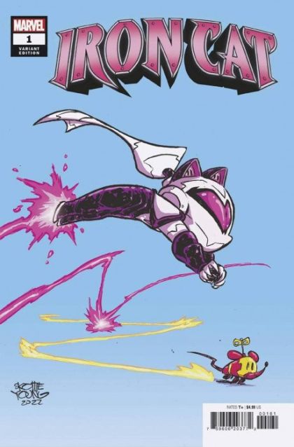 Iron Cat, Vol. 1  |  Issue#1F | Year:2022 | Series:  | Pub: Marvel Comics | Skottie Young Cover