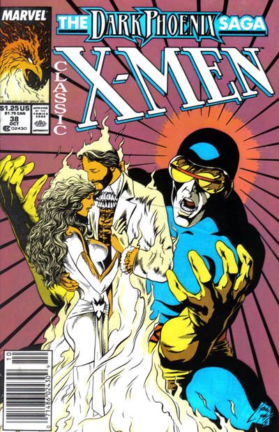 X-Men Classic The Dark Phoenix Saga, The Dark Phoenix Saga - and Hellfire Is Their Name / Strangers on a Lift |  Issue#38B | Year:1989 | Series: X-Men | Pub: Marvel Comics