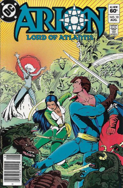 Arion The Ice Queen's Sacrifice |  Issue#10B | Year:1983 | Series:  | Pub: DC Comics | Newsstand Edition
