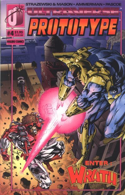 Prototype (Malibu Comics) Wrathful Moon |  Issue#4A | Year:1993 | Series:  | Pub: Malibu Comics | Direct Edition