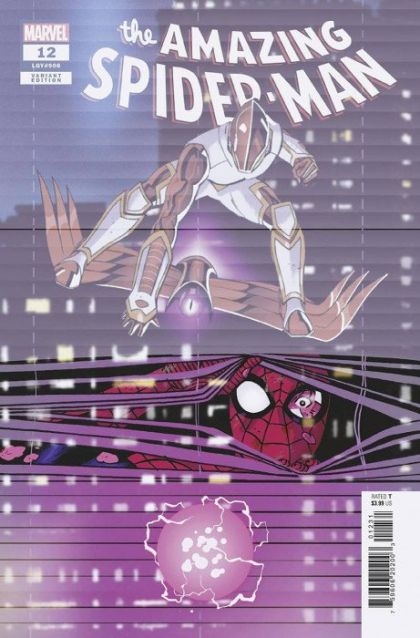 The Amazing Spider-Man, Vol. 6  |  Issue#12C | Year:2022 | Series: Spider-Man | Pub: Marvel Comics | Tom Reilly Windowshades Variant