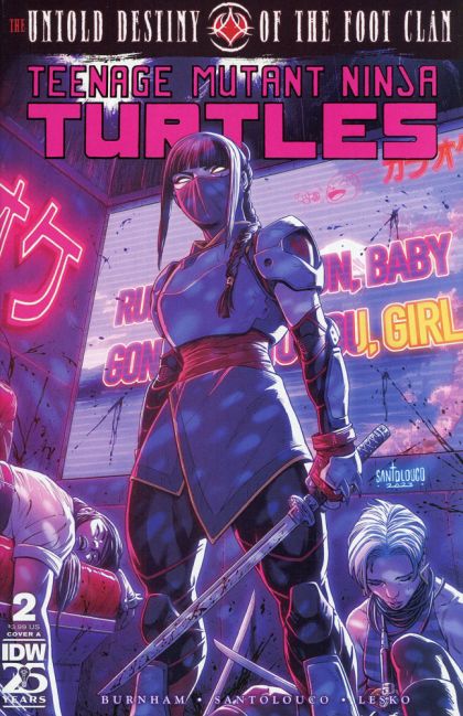Teenage Mutant Ninja Turtles: The Untold Destiny of the Foot Clan  |  Issue#2A | Year:2024 | Series:  | Pub: IDW Publishing | Mateus Santolouco Regular