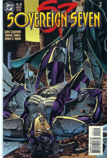 Sovereign Seven The Twelve Chairs |  Issue#2A | Year:1995 | Series: Sovereign Seven | Pub: DC Comics | Direct Edition
