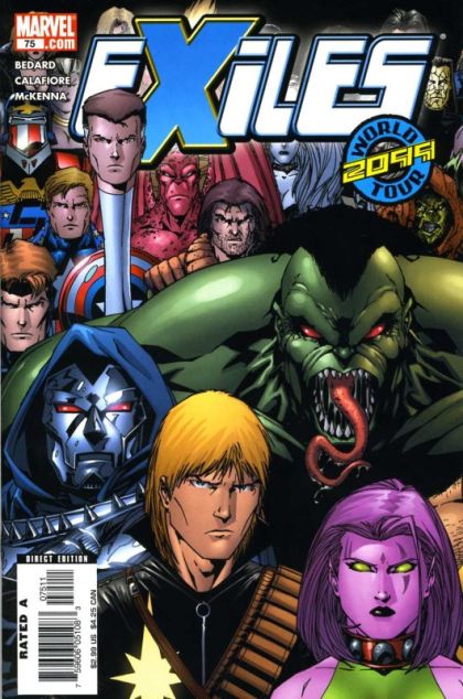 Exiles, Vol. 1 World Tour: 2099, Part 1 |  Issue#75A | Year:2006 | Series: Exiles | Pub: Marvel Comics | Direct Edition