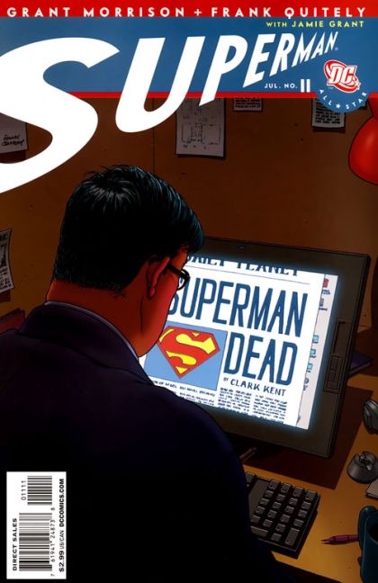 All Star Superman Red Sun Day |  Issue#11A | Year:2008 | Series: Superman | Pub: DC Comics | Frank Quitely Regular