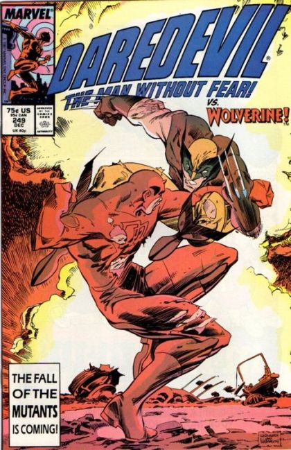 Daredevil, Vol. 1 Kiss And Kill |  Issue#249A | Year:1987 | Series: Daredevil | Pub: Marvel Comics |