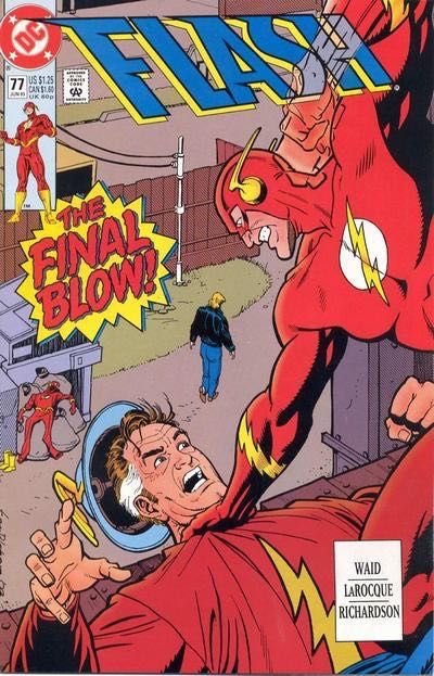 Flash, Vol. 2 The Return of Barry Allen, Suicide Run |  Issue#77A | Year:1993 | Series: Flash | Pub: DC Comics | Direct Edition