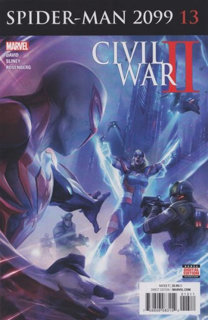 Spider-Man 2099, Vol. 3 Civil War II - Civil War 2099, Chapter One |  Issue#13 | Year:2016 | Series:  | Pub: Marvel Comics |