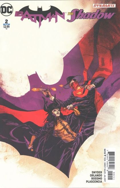 Batman / The Shadow Batman / The Shadow, Part 2 |  Issue#2A | Year:2017 | Series:  | Pub: DC Comics and Dynamite Entertainment | Riley Rossmo Regular Cover