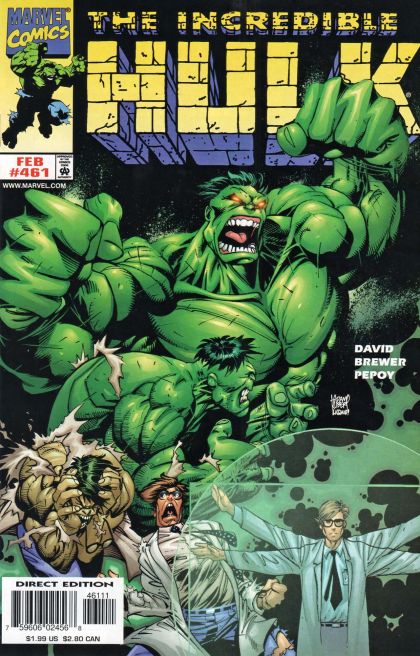The Incredible Hulk, Vol. 1 Self Destruction |  Issue#461A | Year:1997 | Series: Hulk | Pub: Marvel Comics | Direct Edition