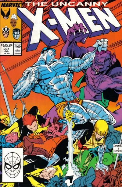 Uncanny X-Men, Vol. 1 ...Dressed for Dinner! |  Issue#231A | Year:1988 | Series: X-Men | Pub: Marvel Comics |