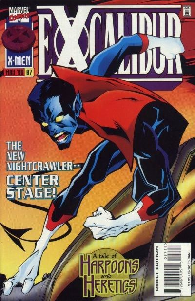 Excalibur, Vol. 1 Counterfire |  Issue#97A | Year:1996 | Series: Excalibur | Pub: Marvel Comics | Direct Edition