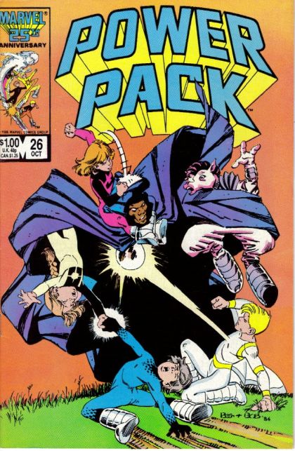 Power Pack, Vol. 1 Going Home! |  Issue#26 | Year:1986 | Series: Power Pack | Pub: Marvel Comics |
