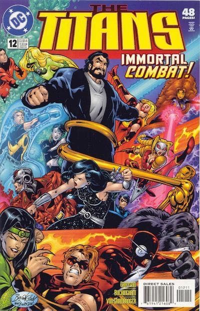 Titans, Vol. 1 The Immortal Coil, The Immortal Coil part 3 |  Issue#12A | Year:1999 | Series: Teen Titans | Pub: DC Comics | Direct Edition