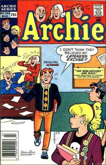 Archie, Vol. 1  |  Issue#365B | Year:1989 | Series:  | Pub: Archie Comic Publications |