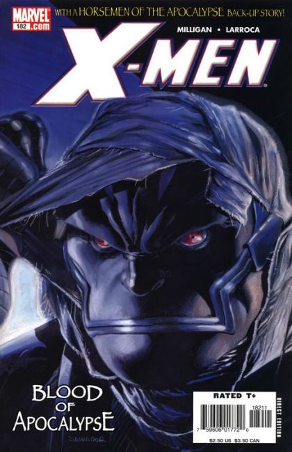 X-Men, Vol. 1 The Blood of Apocalypse, Part One: The Messiah |  Issue#182A | Year:2006 | Series: X-Men | Pub: Marvel Comics | Salvador Larroca Regular