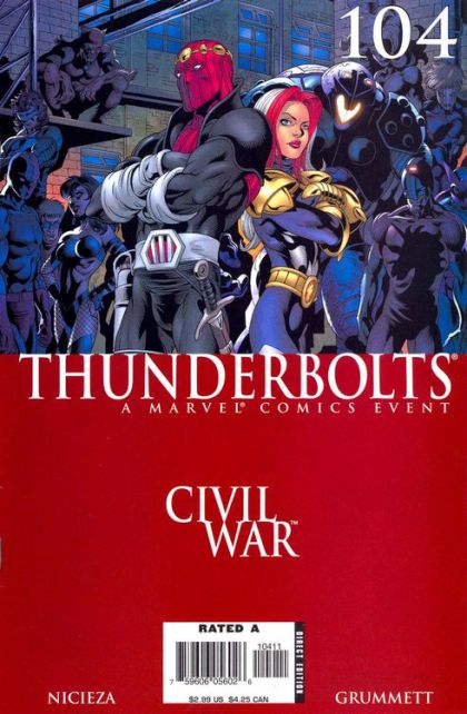 Thunderbolts, Vol. 1 Civil War - Taking Civil Liberties, Part 2 |  Issue#104A | Year:2006 | Series: Thunderbolts | Pub: Marvel Comics |