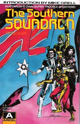 The Southern Squadron  |  Issue#1 | Year:1990 | Series:  | Pub: Aircel Publishing |