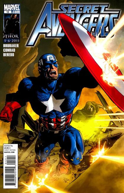 Secret Avengers, Vol. 1 The Trouble with John Steele, Part 2 |  Issue#12A | Year:2011 | Series: Avengers | Pub: Marvel Comics | Mike Deodato Jr. Regular Cover