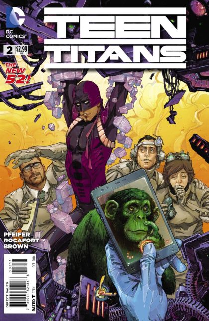 Teen Titans, Vol. 5 Blinded by the Light, Part 2 |  Issue#2A | Year:2014 | Series: Teen Titans | Pub: DC Comics | Kenneth Rocafort Regular Cover