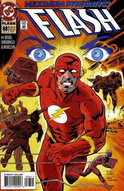Flash, Vol. 2 Mean Streak |  Issue#88A | Year:1994 | Series: Flash | Pub: DC Comics | Direct Edition