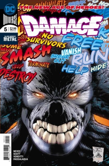 Damage, Vol. 2 Unnatural Disaster, Part 2: Hostile Takeover |  Issue#5 | Year:2018 | Series: Damage | Pub: DC Comics |