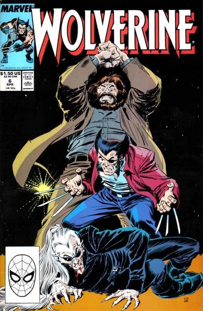 Wolverine, Vol. 2 Roughouse! |  Issue#6A | Year:1988 | Series: Wolverine | Pub: Marvel Comics |