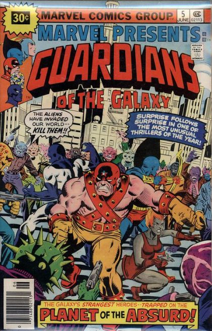 Marvel Presents Planet Of The Absurd! |  Issue#5A | Year:1976 | Series:  | Pub: Marvel Comics | 30 Cent Price Variant