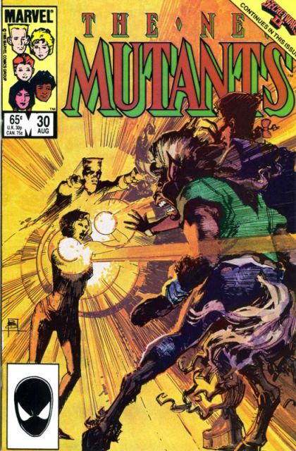 New Mutants, Vol. 1 Secret Wars II - The Singer & Her Song |  Issue#30A | Year:1985 | Series: New Mutants | Pub: Marvel Comics |