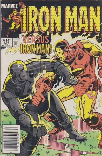 Iron Man, Vol. 1 A Duel of Iron |  Issue#192B | Year:1985 | Series: Iron Man | Pub: Marvel Comics | Newsstand Edition