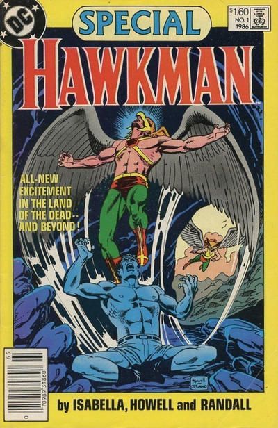 Hawkman, Vol. 2 Special Last Rights |  Issue#1C | Year:1986 | Series: Hawkman | Pub: DC Comics | Canadian Price Variant