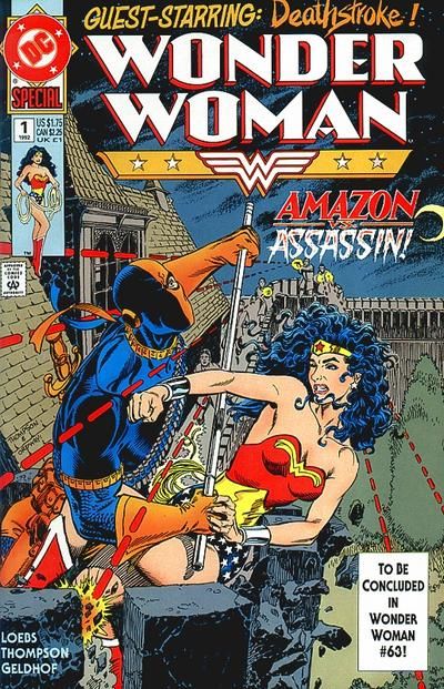 Wonder Woman Special Operation: Cheetah - Operation Cheetah: Pt 1 |  Issue#1A | Year:1992 | Series: Wonder Woman | Pub: DC Comics | Direct Edition