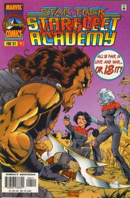 Star Trek: Starfleet Academy, Vol. 1 War and Peace, Part 1 |  Issue#4A | Year:1997 | Series: Star Trek | Pub: Marvel Comics | Direct Edition