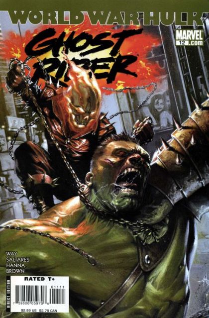 Ghost Rider, Vol. 5 World War Hulk - Apocalypse Soon, Part 1 |  Issue#12A | Year:2007 | Series: Ghost Rider | Pub: Marvel Comics |