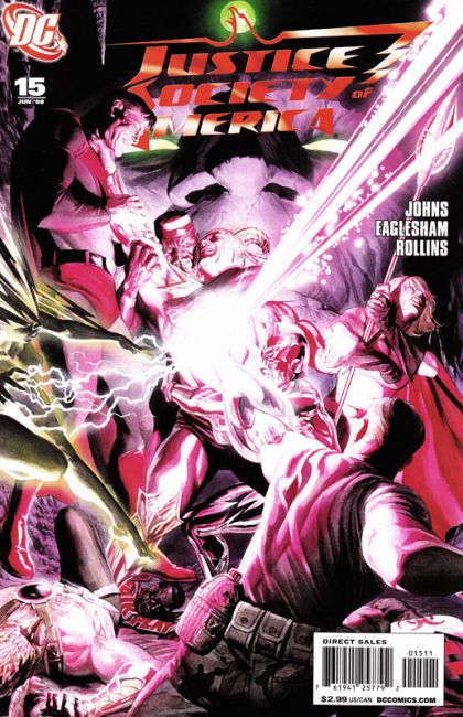 Justice Society of America, Vol. 3 Thy Kingdom Come, Part 6: The Good Fight |  Issue#15A | Year:2008 | Series: JSA | Pub: DC Comics | Alex Ross Regular Cover