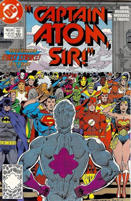 Captain Atom, Vol. 3 Invasion - First Strike, Warday |  Issue#24A | Year:1988 | Series:  | Pub: DC Comics | Direct Edition