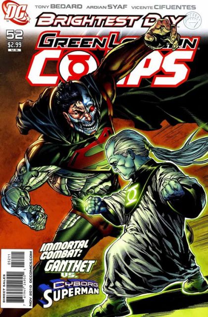 Green Lantern Corps, Vol. 1 Brightest Day - Revolt of the Alpha Lanterns, Conclusion |  Issue#52A | Year:2010 | Series: Green Lantern | Pub: DC Comics | Ardian Syaf Regular