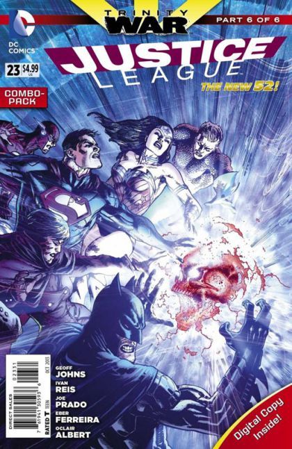 Justice League, Vol. 1 Trinity War - Chapter Six: Conclusion |  Issue#23C | Year:2013 | Series: Justice League | Pub: DC Comics | Combo Pack