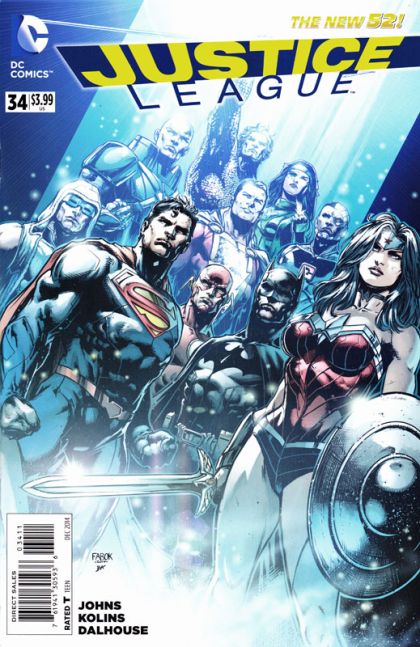 Justice League, Vol. 1 Injustice League, Epilogue: Unlikely Allies |  Issue#34A | Year:2014 | Series: Justice League | Pub: DC Comics | Regular Cover - Jason Fabok